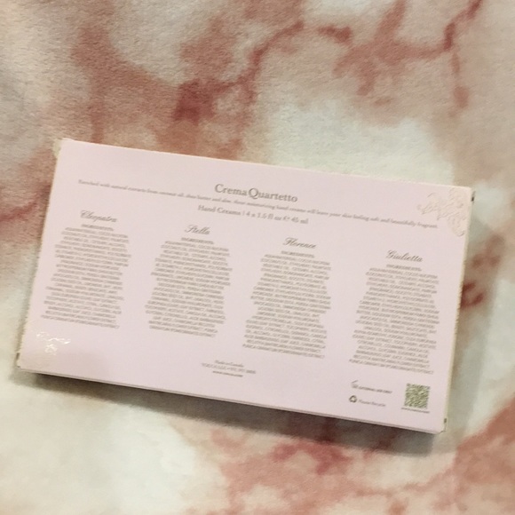 Tocca Crema Quartetto Scented Luxury Hand Cream Set of Four 4x1.5oz NWT Canada - Picture 12 of 16